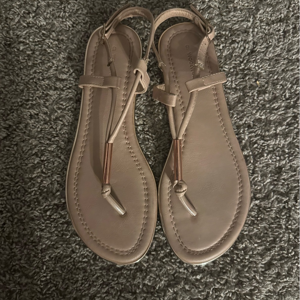 Dusty Pink Sandals